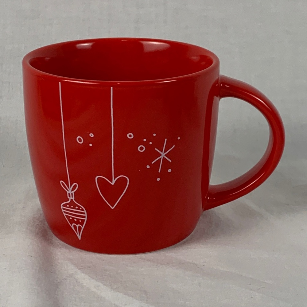 Starbucks Festive. Christmas Ornaments Red Mug 14oz Holiday